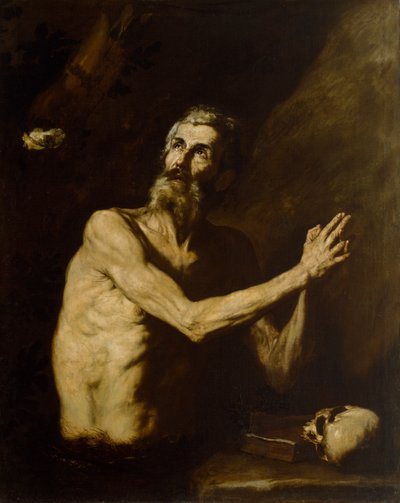 Svatý Pavel Poustevník od Jusepe de Ribera