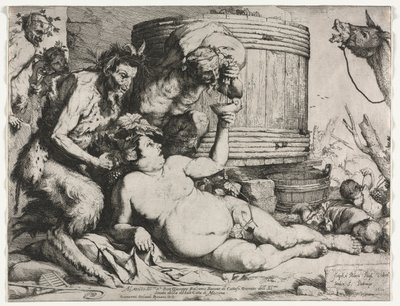 Silenus, 1628 od Jusepe de Ribera