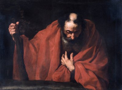 Svatý Jakub Veliký, první polovina 17. století (olej na plátně) od Jusepe de Ribera