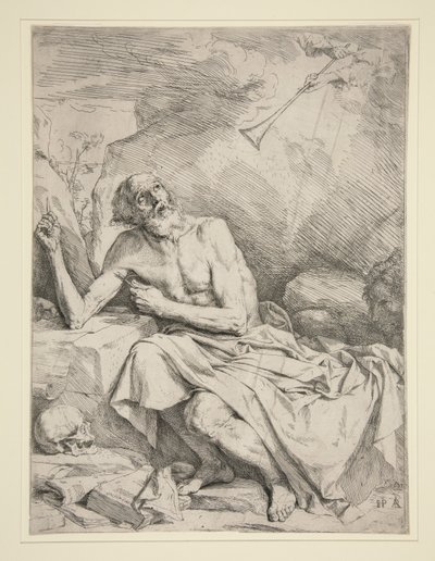 Svatý Jeroným od Jusepe de Ribera
