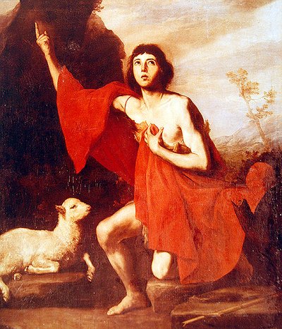 Svatý Jan Křtitel od Jusepe de Ribera