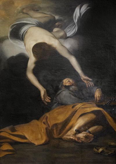 Svatý Petr propuštěn z vězení od Jusepe de Ribera