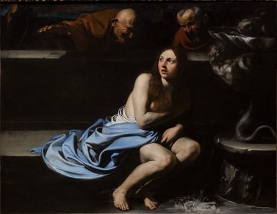 Susanna a starší od Jusepe de Ribera