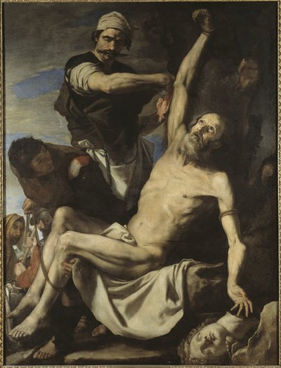 Mučednictví svatého Bartoloměje od Jusepe de Ribera