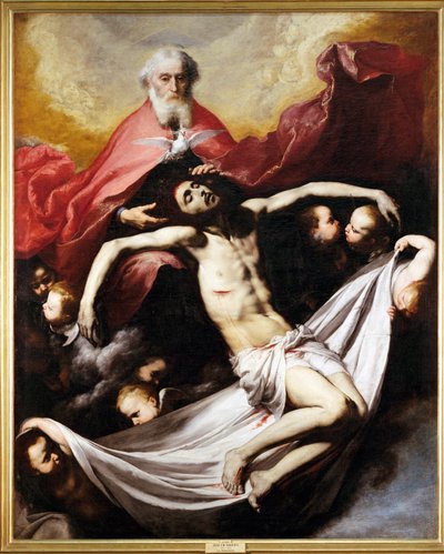 Trojice (malba na plátně) od Jusepe de Ribera