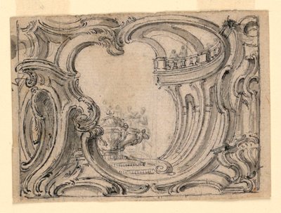 Design pro ozdobný panel od Juste Aurèle Meissonnier