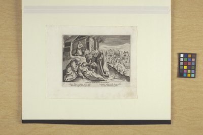 Pelagia Margarita Antiochena od Justus Sadeler