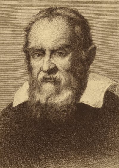 Galileo Galilei od Justus Sustermans