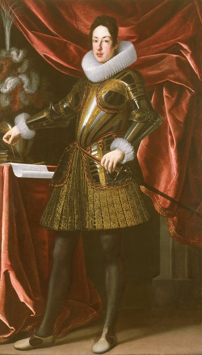 Toskánský velkovévoda Ferdinand II. od Justus Sustermans