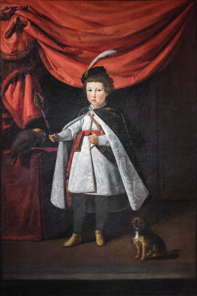 Leopoldo de Medicin muotokuva nuorena poikana od Justus Sustermans