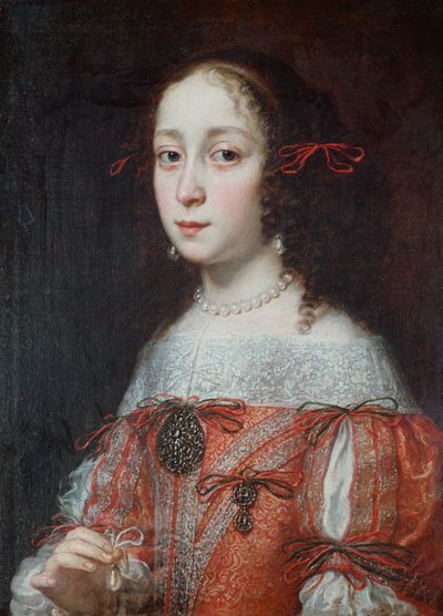 Portrét dámy, c.1660 od Justus Sustermans