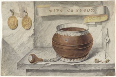 Žebrácká mísa od Justus van Attevelt (attributed to)