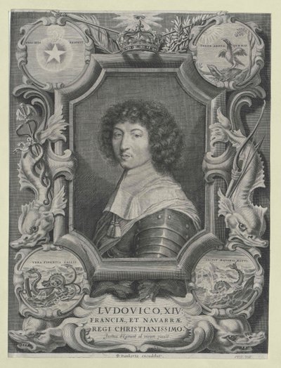 Francouzský král Ludvík XIV. od Justus van Egmont