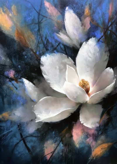 Elegantní Magnolia Bloom od Justyna Jaszke