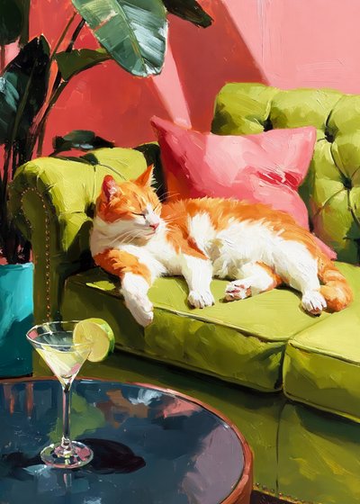 Sunny Cat Martini od Justyna Jaszke