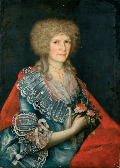 Faworski - Portrét Teresy Garbowské, rozené Krosnowské 1789 od Jozef Faworski