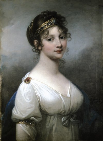 Portrét královny Louise Pruské 1776-1810, 1802 od Józef Grassi