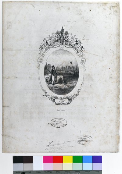 "Les Chemins de Fer", asi 1840 (litografie na papíře) od Kaeppelin et Compagnie