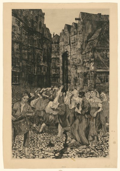 Carmagnole (2. stav) od Käthe Kollwitz