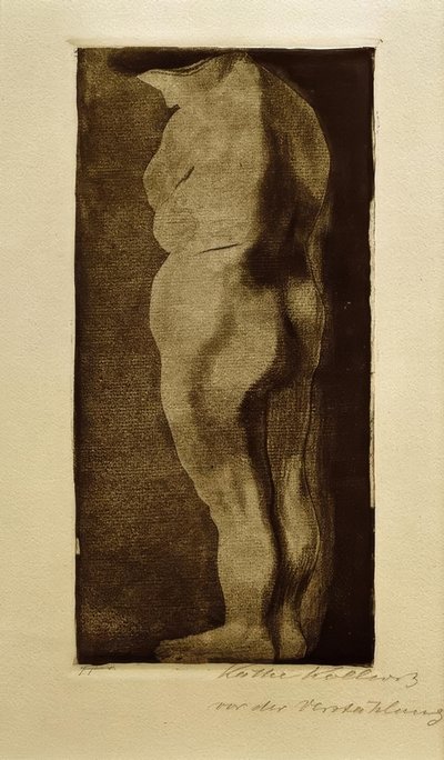 Ženský akt od Käthe Kollwitz