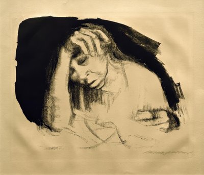 Domácí práce od Käthe Kollwitz