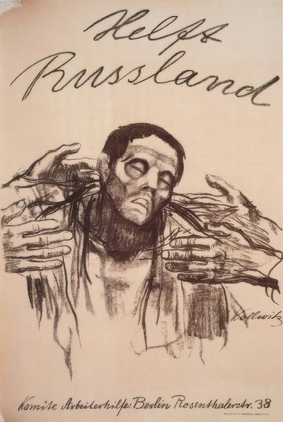 Pomozte Rusku! od Käthe Kollwitz