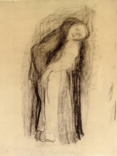 K.Kollwitz, milenci stojící od Käthe Kollwitz