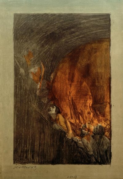 Käthe Kollwitz, zbrojní trezor od Käthe Kollwitz