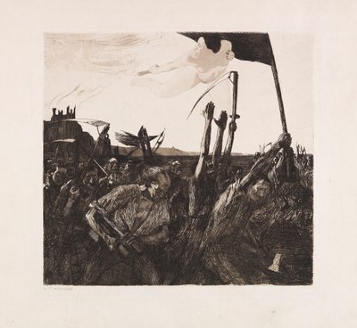 Vzpoura, 1899. od Käthe Kollwitz