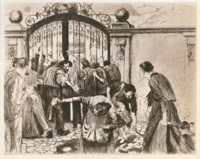 Sturm od Käthe Kollwitz