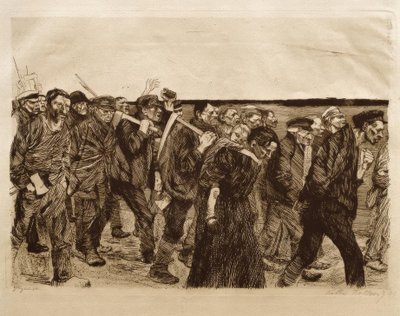 Weaver vlak od Käthe Kollwitz