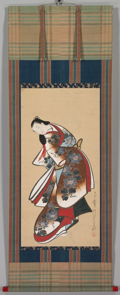 Kurtizána, počátek 17. století. od Kaigetsudō Doshin