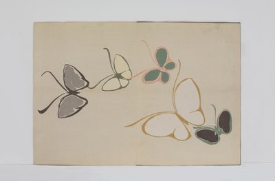 Chō senshu (Tisíc druhů motýlů), svazek 2 od Kamisaka Sekka
