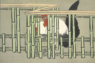 Chabo, z Momoyo-gusa od Kamisaka Sekka