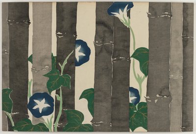 Květiny sta světů (Momoyogusa): Morning Glories (Asagao) od Kamisaka Sekka