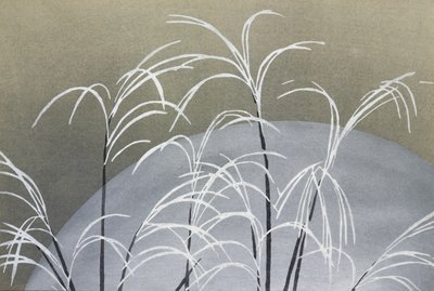Frost z Momoyogusa od Kamisaka Sekka