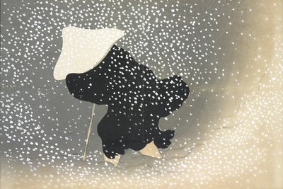 Sato No Yuki, from Momoyo-gusa od Kamisaka Sekka