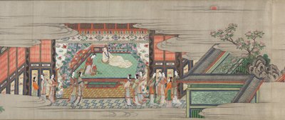 Svitek 1 z Písně trvalého smutku (Chōgonka gakan) od Kano Sansetsu