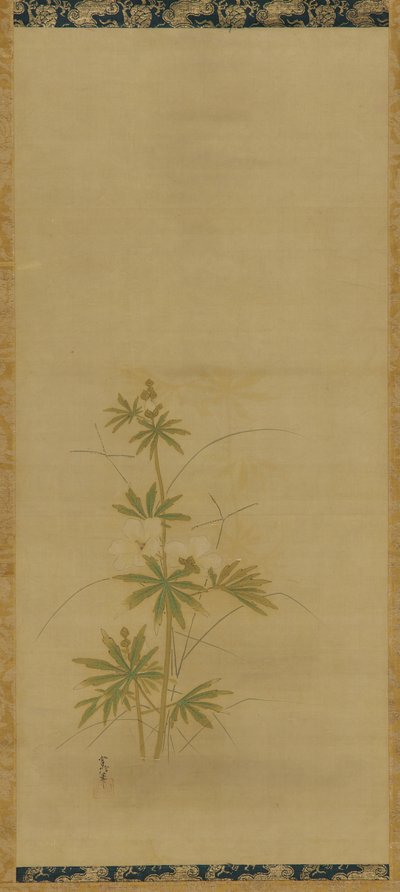 Aibika část souboru, období Edo, polovina 17.-začátek 18. století. od Kanô Yôboku Tsunenobu