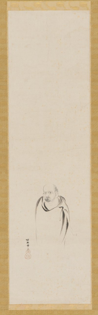 Bodhidharma, období Edo, 17. století. od Kanō Tan’yū