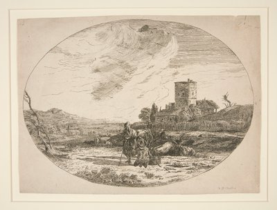 Bukolická krajina od Karel Dujardin