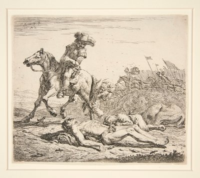 Le Champ de Bataille (Bojiště) od Karel Dujardin