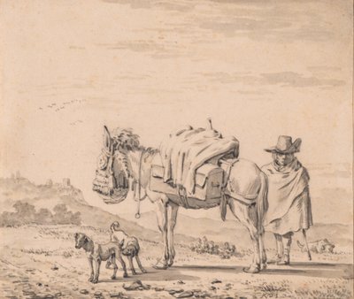 Muž s mulou od Karel Dujardin