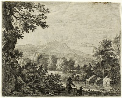 Muž se psem od Karel Dujardin