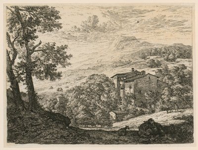 Dvě ovce a osel od Karel Dujardin