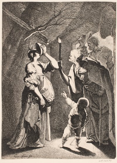 Ceres se vysmíval Stellio od Karel van III Mander