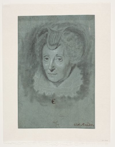 Portrét dámy. Louise de Coligny. od Karel van III Mander