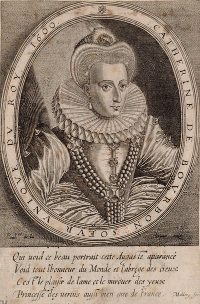 Catherine de Bourbon od Karel van Mallery
