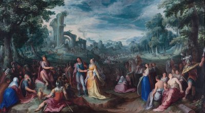 Kontinence Scipiona od Karel van Mander the Elder
