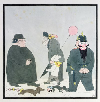 Bavorský karneval od Karl Arnold